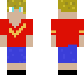 blond red nike boy :d