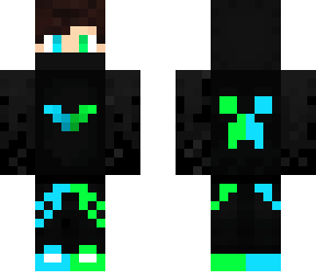 blue/green hoodie boy(little change on the pants)