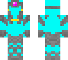 blue guy armor