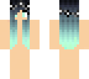 blue hair base (: can i get my 1st follower?