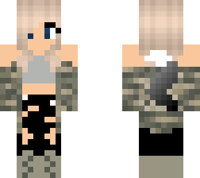 camo girl