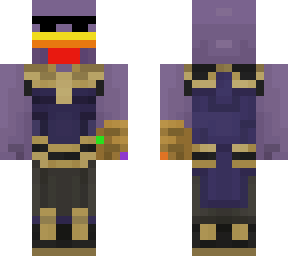 chicken thanos with sun glasses