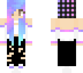 colorful hair girl
