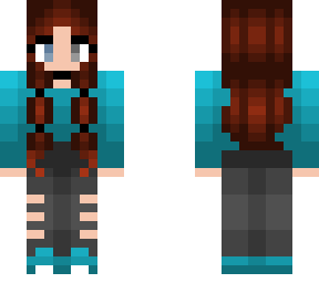 dark cyan- blue sweater and shoes