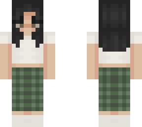 green plaid