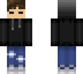 my skin with a hoodie and jeans.
