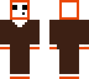 orange and white slime