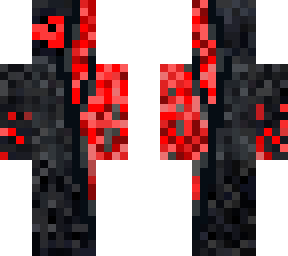 red and black creature
