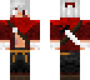 red ronin (shirtless)