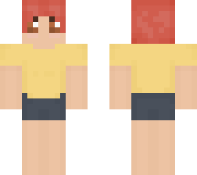 short red hair