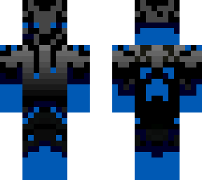 blue gaming enderman