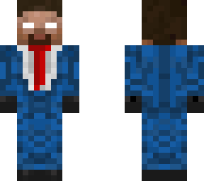blue smoking herobrine