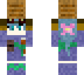 constanze with a crate