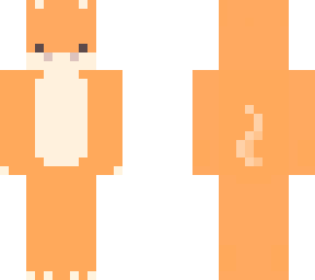 cute orange dinosaur