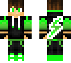 green bolt hoodie