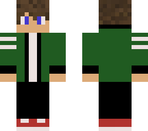green jacket