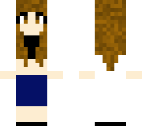 just a normal woman with brown hair