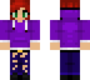 red head n jacket