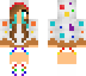 sad cake girl