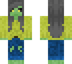 slime girl w/ yellow sweater