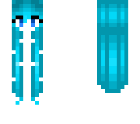 super long salty sea blue hairbase