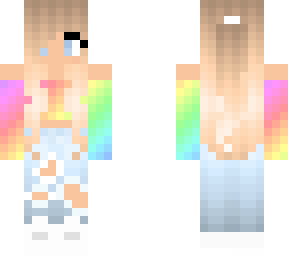 tie dye girl