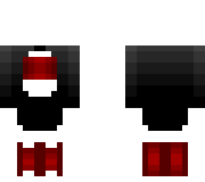 black jacket - red croptop - red boots - outfit base