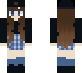blue girl