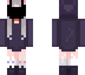 cute bunny masked girl blue eyes