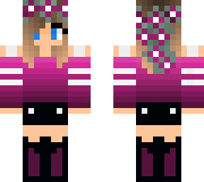 cute pink girl