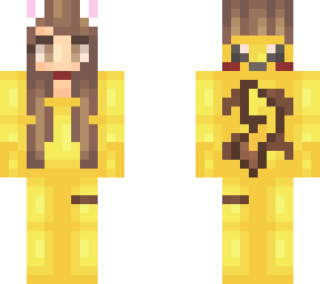 fille lapin pikachu