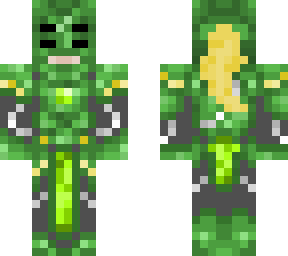 green warrior girl