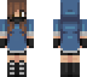 Mask girl | Minecraft Skin