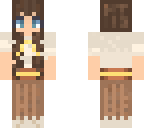 mediaval girl in dress