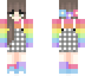pastel overalls