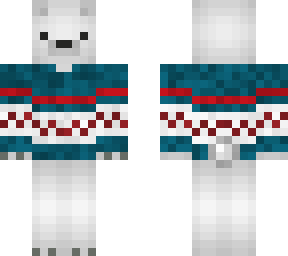polar bear with jumper