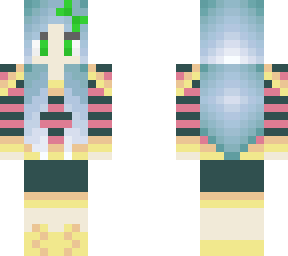 random color girl