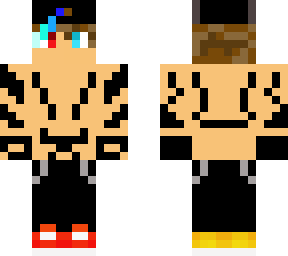 shirtless tattoo dude