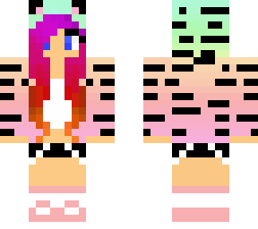 sunset hair tiger