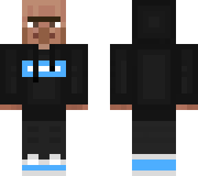 villager supreme hoodie (light blue edition)