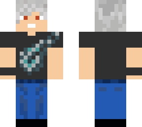 white haired guy
