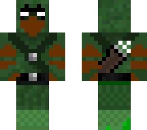black green arrow
