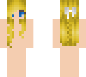 blonde hair base  styled