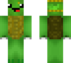 chicken in turtle suit