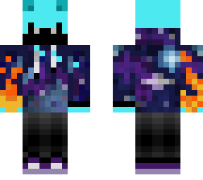 diamond galaxy with fire fixed