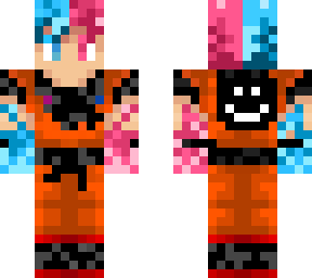 goku blue and rose
