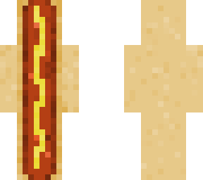 hotdog with mustard