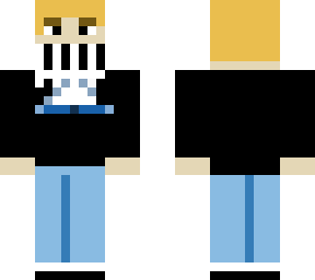 masked blonde boy.