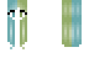pastel - jello green and blue - hairbase