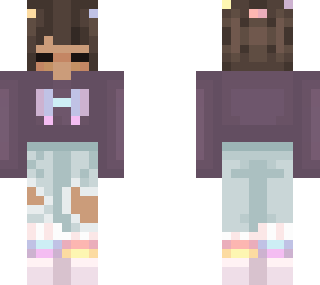 pastel bow